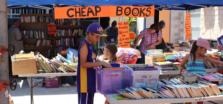 marymount spring fete book stall